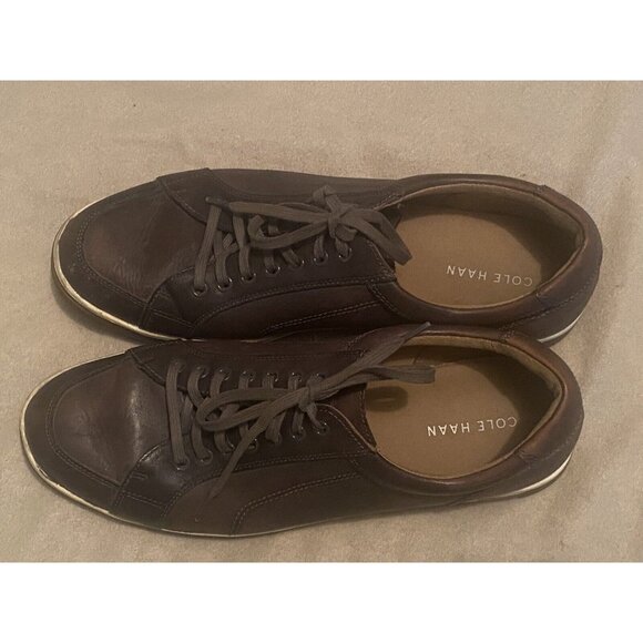 COLE HAAN Shoes Men's Size 11M Dress Oxfords Leather Lace Brown - Picture 5 of 13